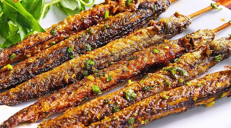 tạo ảnh món ănCá Chạch Đồng Chiên Giòn hấp dẫn 