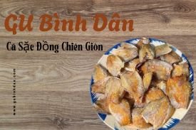 Cá Sặc Đồng Chiên Giòn tại GU Bình Dân