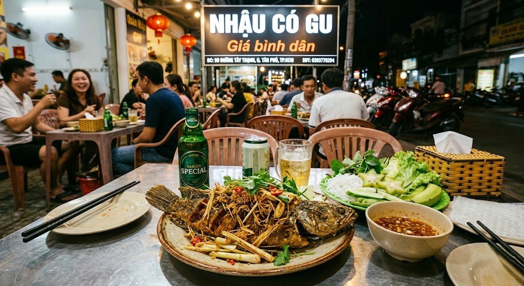 Cá lóc đồng chiên sả