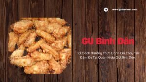 Cánh gà chiên tỏi tại GU bình dân (1)