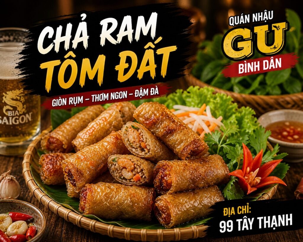 Chả Ram Tôm Đất