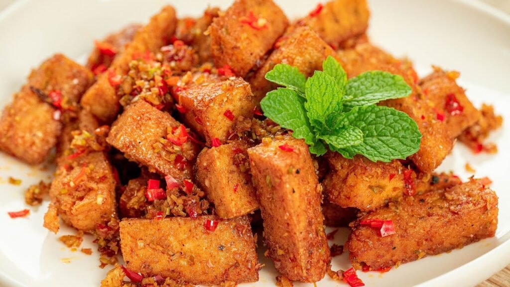 Đậu Hủ Sốt Sả Ớt