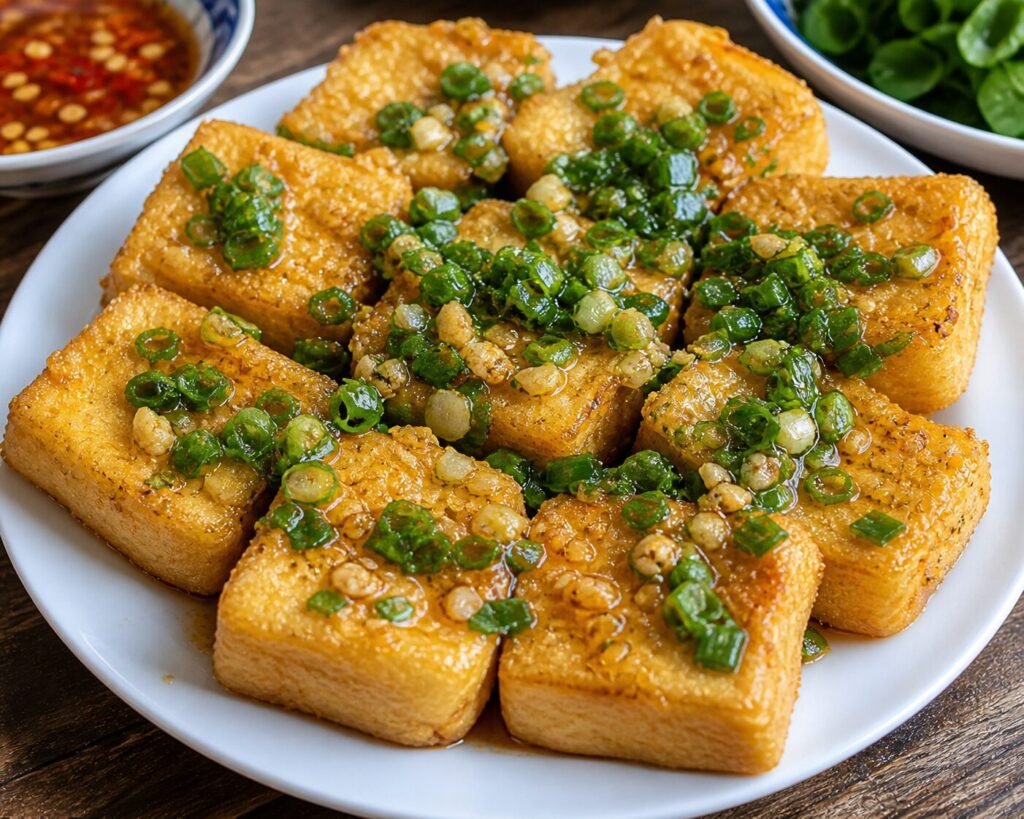 Đậu Hũ Mỡ Hành