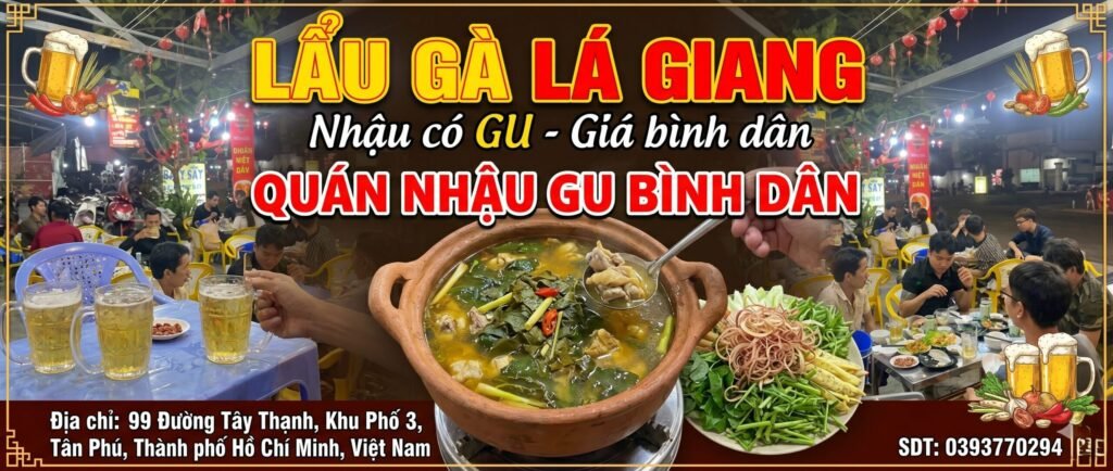 Lẩu Gà Lá Giang GU Bình Dân