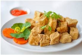 đậu hủ chiên giòn