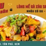Lòng Mề Gà Xào Sa Tế