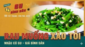 Rau Muống Xào Tỏi