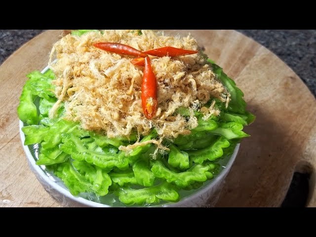 Sức Hấp Dẫn Bùng Nổ Của Món Khổ Qua Chà Bông