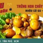 Trứng Non Cháy Tỏi