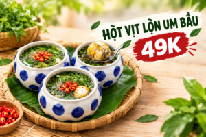 Hột Vịt Lộn Um Bầu
