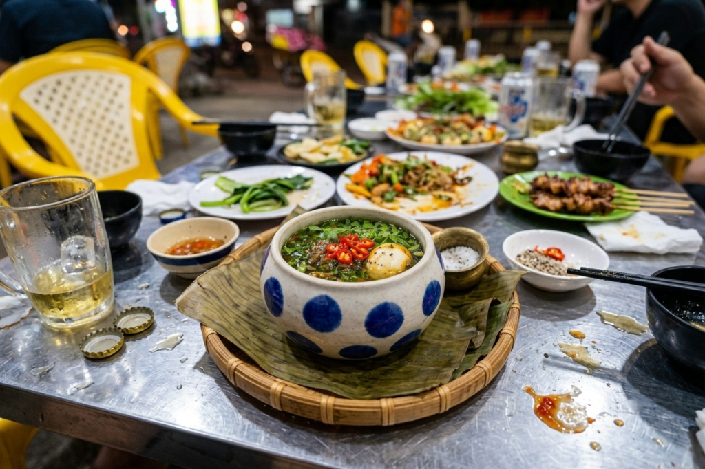 Hột Vịt Lộn Um Bầu