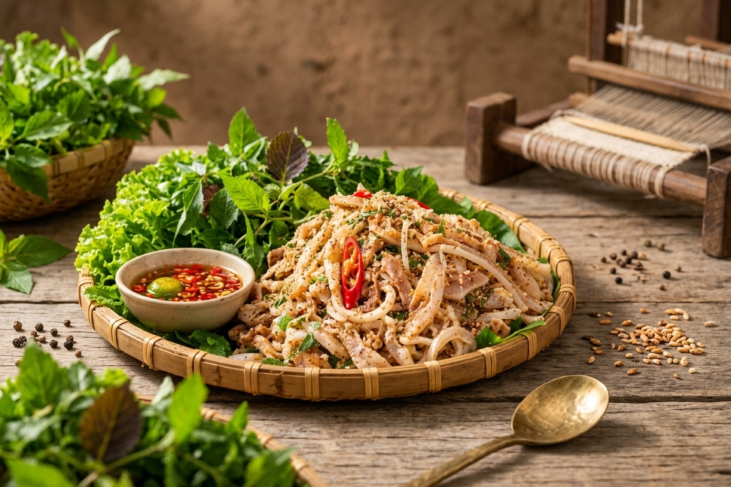 Nem Thính Tai Heo Rau Rừng